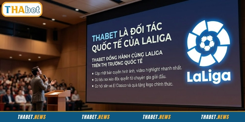 THABET đồng hành cùng LaLiga trên thị trường quốc tế